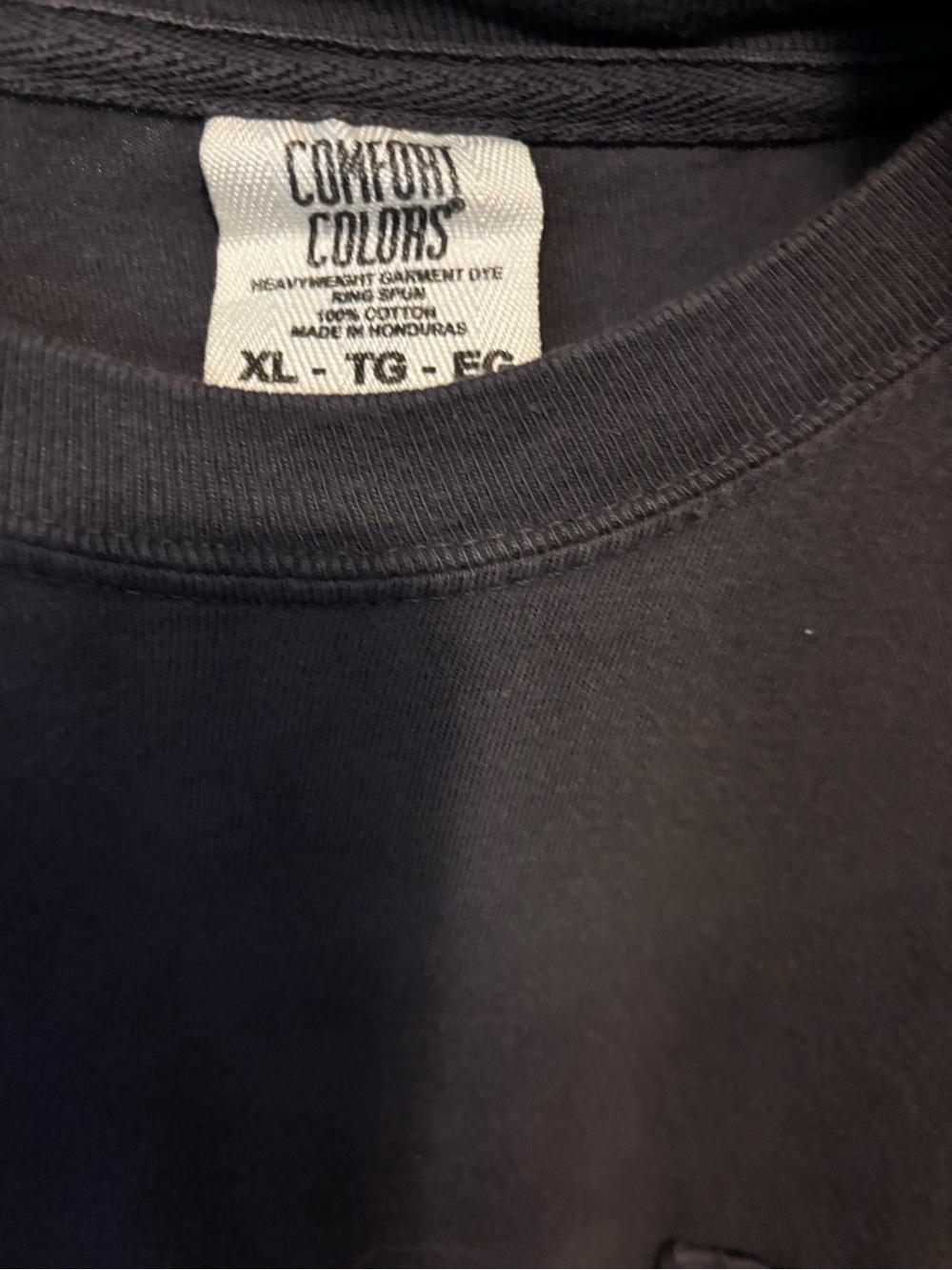 Men's Pocket Logan Crosby T-Shirt in Charcoal Gray - Picture 3 of 4